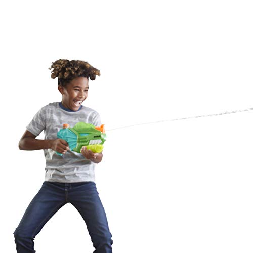 Nerf Super Soaker DinoSquad Dino-Soak Water Blaster - Pump-Action Soakage for Outdoor Summer Water Games - for Youth, Teens, Adults