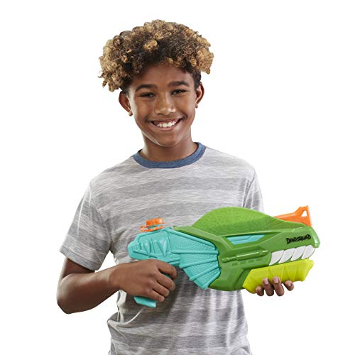 Nerf Super Soaker DinoSquad Dino-Soak Water Blaster - Pump-Action Soakage for Outdoor Summer Water Games - for Youth, Teens, Adults