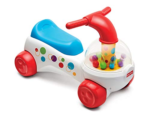 Fisher-Price Ride-On Classic Pop-Corn Popper – Balls POP as You Ride! Ages 1-3