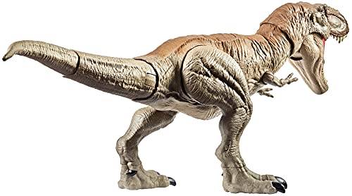 Realistic Large Tyrannosaurus Rex, Articulation & Dual-Button Activation for Tail Strike and Head Strikes