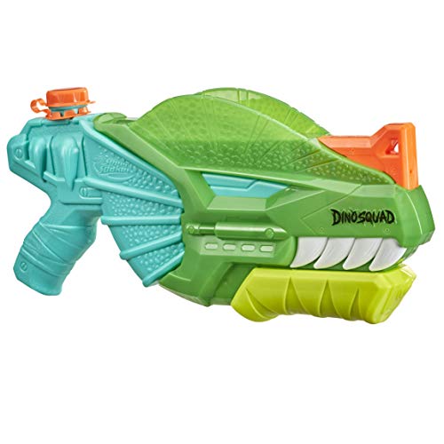 Nerf Super Soaker DinoSquad Dino-Soak Water Blaster - Pump-Action Soakage for Outdoor Summer Water Games - for Youth, Teens, Adults
