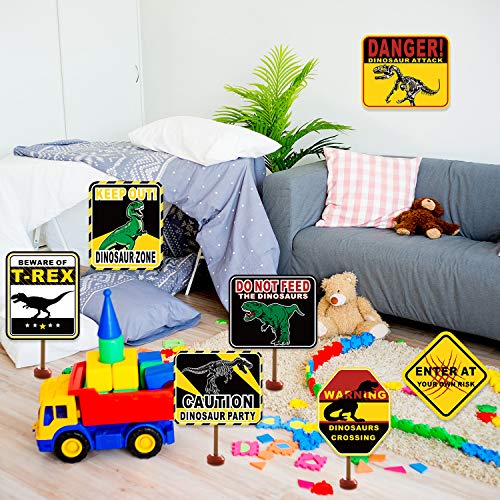 Unleash the Prehistoric Fun with The Ultimate Dinosaur Signs Party Decoration Set