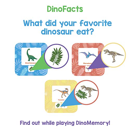 Qurious Dinos | STEM Flash Card Game | Build, Find, Match & Roar Through Millions of Years of History. Perfect for Jurassic, Dinosaur and T-Rex Enthus