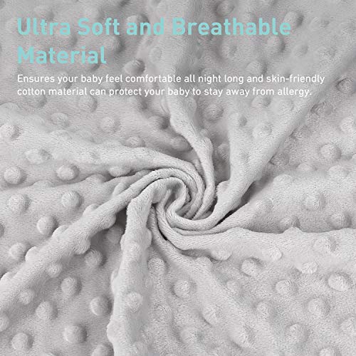 2 Pack Ultra Soft Changing Pad Cover Breathable Wipeable Changing Table Covers