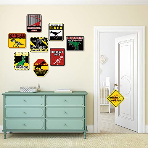 Unleash the Prehistoric Fun with The Ultimate Dinosaur Signs Party Decoration Set