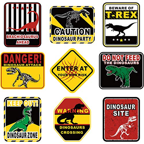 Unleash the Prehistoric Fun with The Ultimate Dinosaur Signs Party Decoration Set