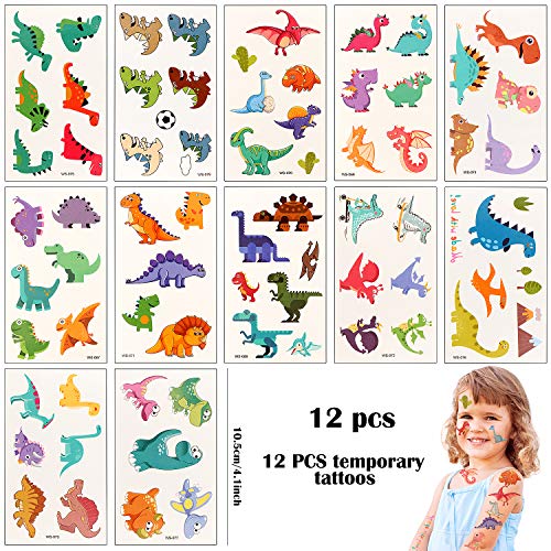 64 Pcs Dinosaur Party Favor Dinosaur Slap Bracelets Masks Keychains Rings Temporary Tattoos for Boys Kids Dinosaur Themed Birthday Party Supplies Treat Dino Pinata Goodie Bag Fillers