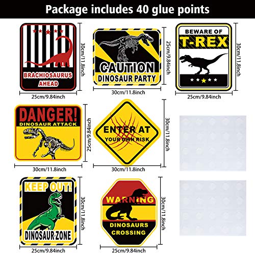 Unleash the Prehistoric Fun with The Ultimate Dinosaur Signs Party Decoration Set