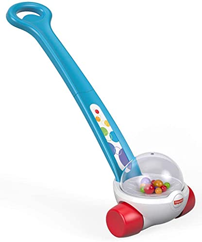 Fisher-Price Corn Popper, classic push-along toy with colorful popping balls for infants and toddlers ages 12 months and up