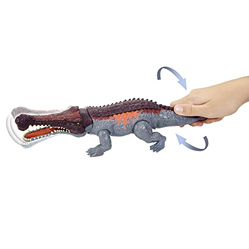 Jurassic World Massive Biters Large Sarcosuchus Figure [Exclusive]