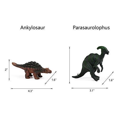 Ankylosaur and Parasaurolophus