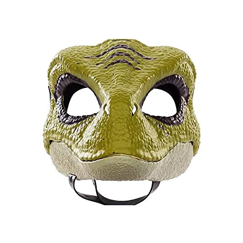 Jurassic World Velociraptor Dinosaur Mask Green for Kids