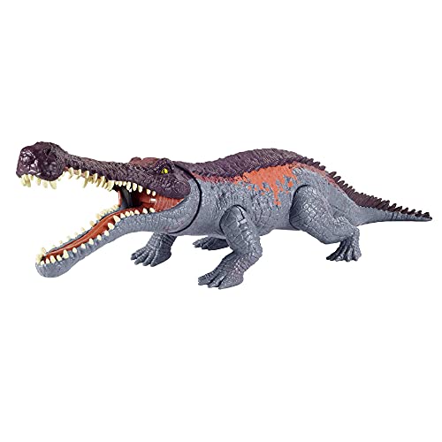 Jurassic World Massive Biters Large Sarcosuchus Figure [Exclusive]