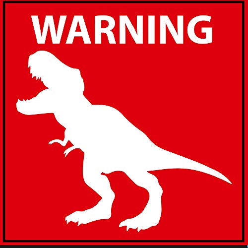 Dinosaur Party Sign 6" Cutouts, Dino Party Decorations, T-Rex Party Supplies, Room Decorations, Party Signs