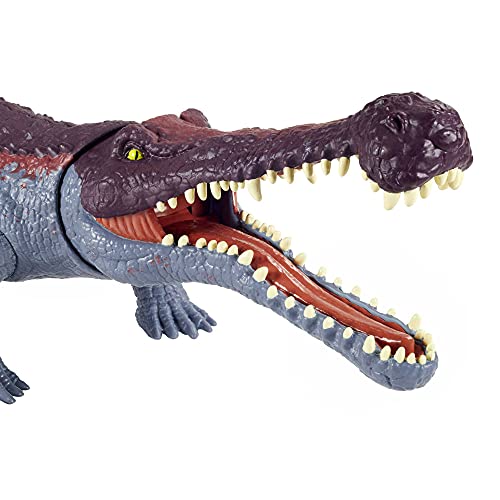 Jurassic World Massive Biters Large Sarcosuchus Figure [Exclusive]