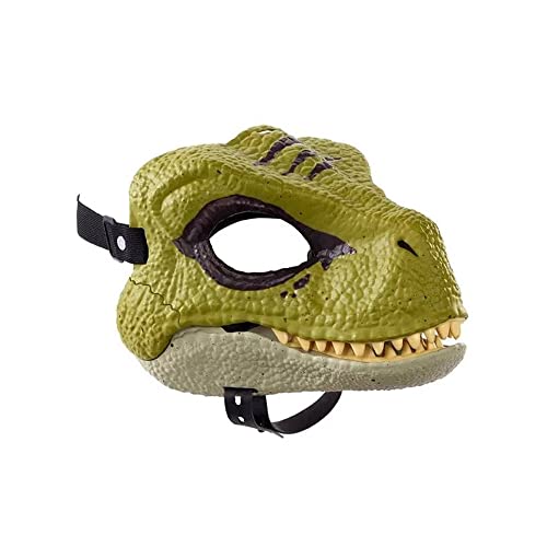 Jurassic World Velociraptor Dinosaur Mask Green for Kids