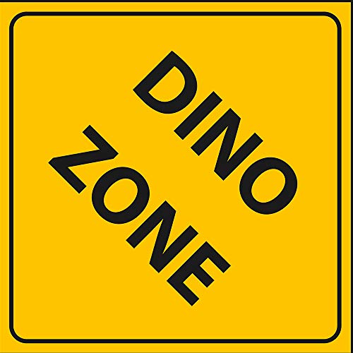 Dinosaur Party Sign 6" Cutouts, Dino Party Decorations, T-Rex Party Supplies, Room Decorations, Party Signs