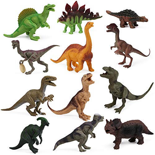 12 piece Dinosaur Figures